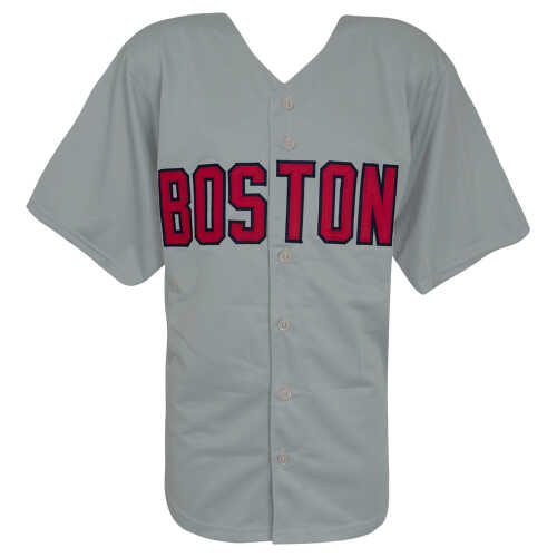 Wade Boggs Signed Grey Custom Baseball Jersey w/HOF'05 - Image 3