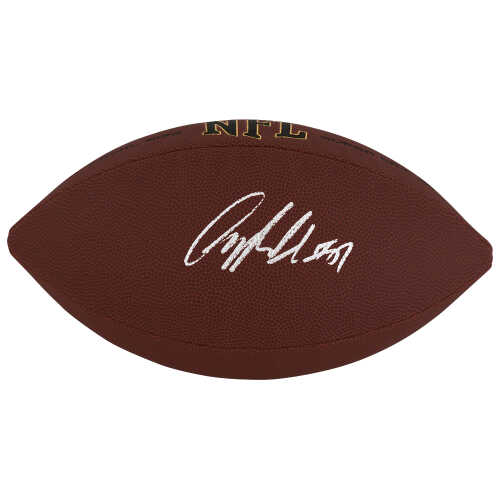 Anquan Boldin Signed Wilson Super Grip Full Size NFL Football
