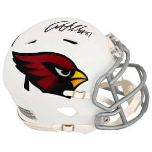 Anquan Boldin Signed Arizona Cardinals Riddell Speed Mini Helmet