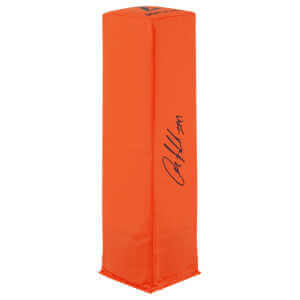 Anquan Boldin Signed BSN Orange Endzone Football Pylon