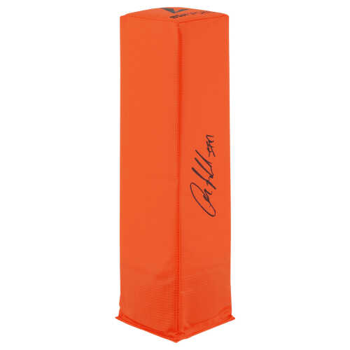Anquan Boldin Signed BSN Orange Endzone Football Pylon