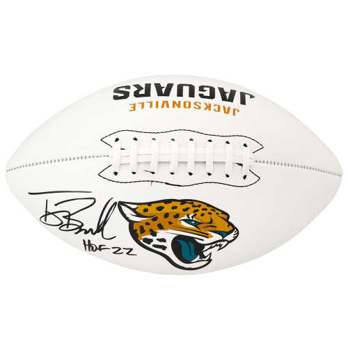Tony Boselli Signed Jacksonville Jaguars Franklin White Logo Football w/HOF'22