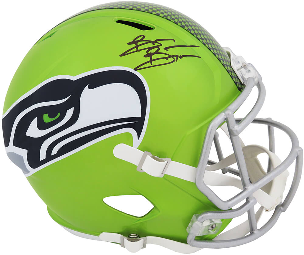 BRIAN BOSWORTH AUTOGRAPHED SEATTLE SEAHAWKS