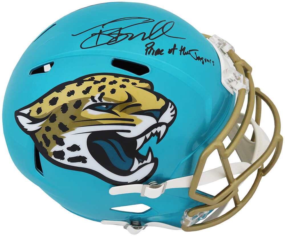 Tony Boselli Signed Jacksonville Jaguars Riddell Full Size Speed