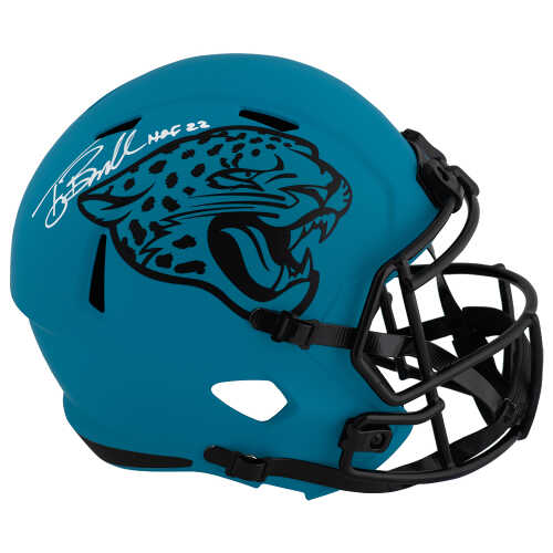 Tony Boselli Signed Jacksonville Jaguars RAVE Riddell Full Size Speed Replica Helmet w/HOF'22