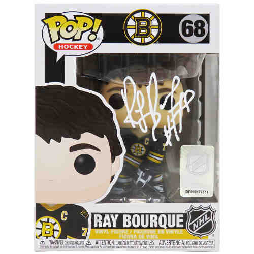 Ray Bourque Signed Boston Bruins NHL Funko Pop Doll #68