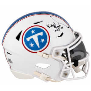 Robert Brazile Signed Tennessee Titans Riddell Mid-Size (MIDI) SpeedFlex Helmet w/HOF'18