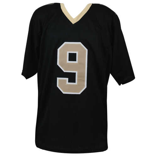 Drew Brees Signed Black Custom Football Jersey (Beckett) - Image 3