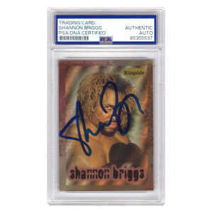 Shannon Briggs Signed 1991 Ringside Boxing Trading Card #R2 – (PSA Encapsulated)