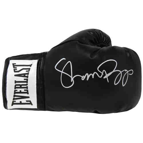 Shannon Briggs Signed Black Everlast Boxing Glove