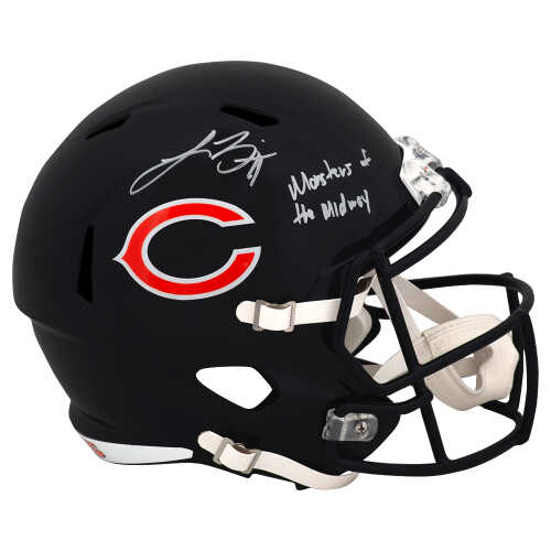 Lance Briggs Signed Chicago Bears Riddell Full Size Speed Replica Helmet w/Monsters of the Midway