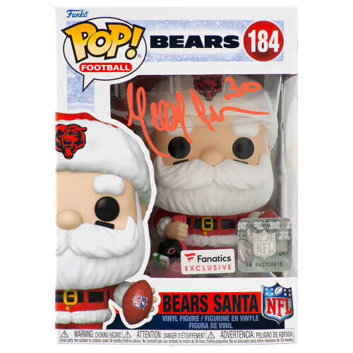 Mike Brown Signed Chicago Bears SANTA Funko Pop Doll #184