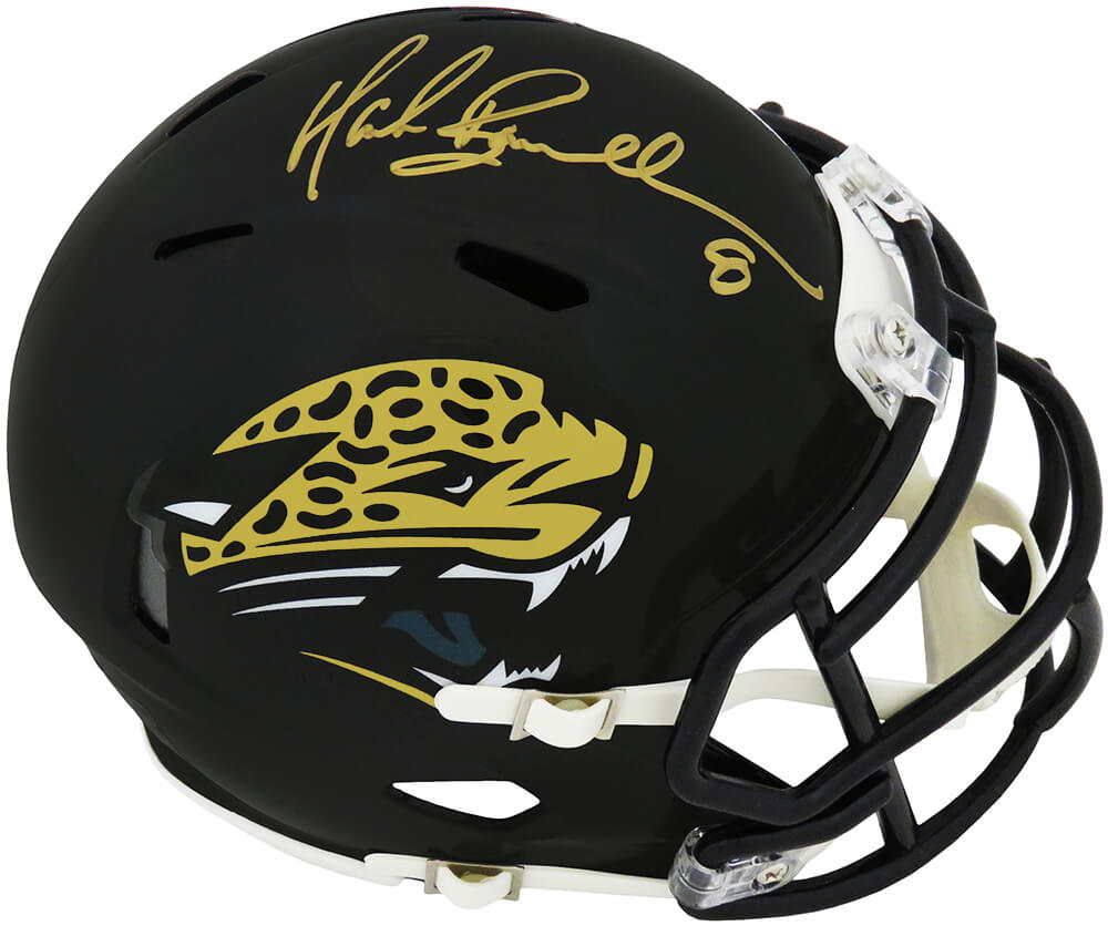 Mark Brunell Signed Jacksonville Jaguars Riddell Throwback Mini