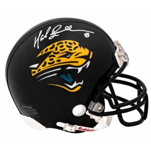 Mark Brunell Signed Jacksonville Jaguars (VSR4) Riddell Mini Helmet (In White)