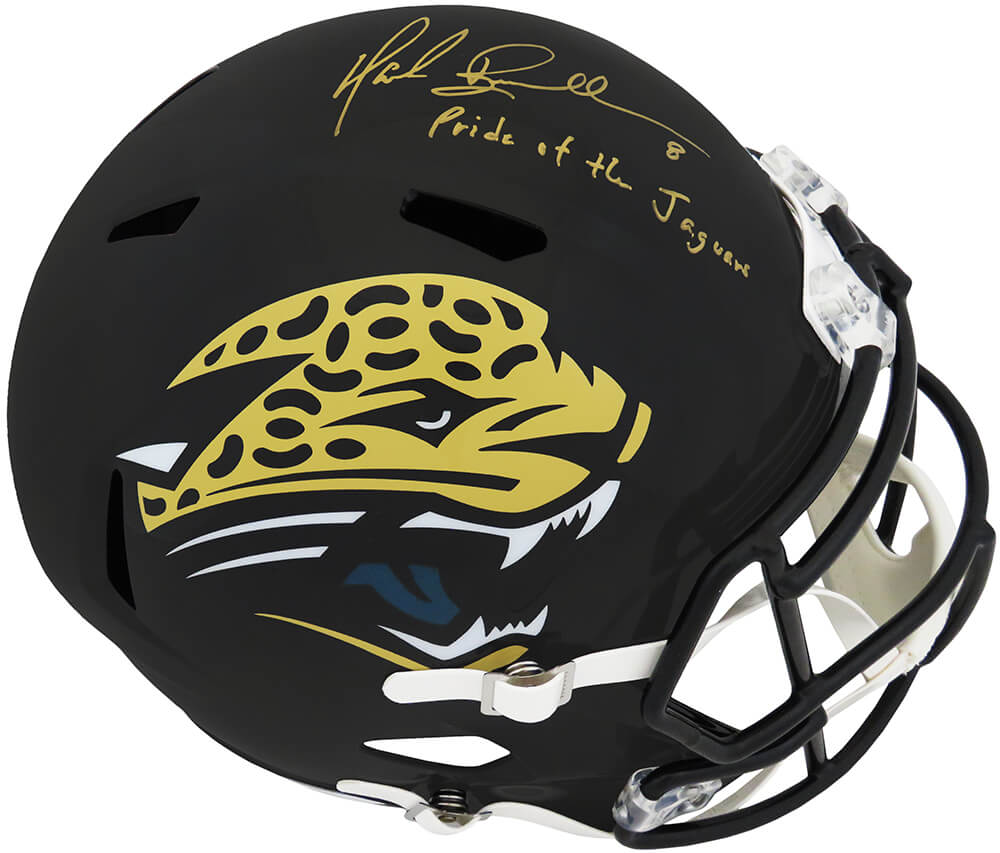 Masters-branded football helmet finds its way to Jaguars new digs