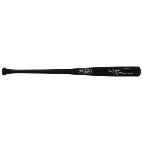 Al Bumbry Signed Louisvlle Slugger Black Baseball Bat w/1973 AL ROY