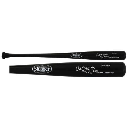 Al Bumbry Signed Louisvlle Slugger Black Baseball Bat w/1973 AL ROY - Image 2