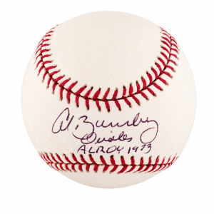 Al Bumbry Signed Rawlings (Selig) MLB Baseball w/AL ROY 1973