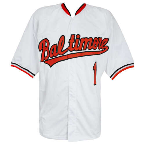 Al Bumbry Signed White Throwback Custom Baseball Jersey w/1973 AL ROY - Image 3