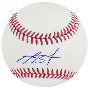 Michael Busch Signed Rawlings Official MLB Baseball