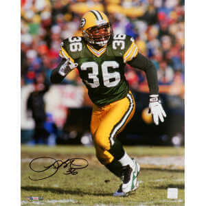 LeRoy Butler Signed Green Bay Packers Action 16x20 Photo