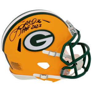 LeRoy Butler Signed Green Bay Packers Riddell Speed Mini Helmet w/HOF 2022