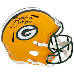 LeRoy Butler Signed Green Bay Packers Riddell Full Size Speed Replica Helmet w/HOF 2022