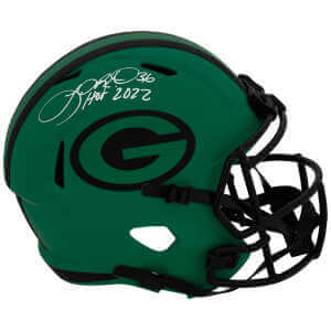 LeRoy Butler Signed Green Bay Packers RAVE Riddell Full Size Speed Replica Helmet w/HOF 2022