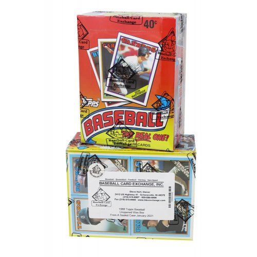 1988 Topps Baseball Unopened Wax Box BBCE Wrapped From A Facotory Sealed Case - (FASC) - Image 2