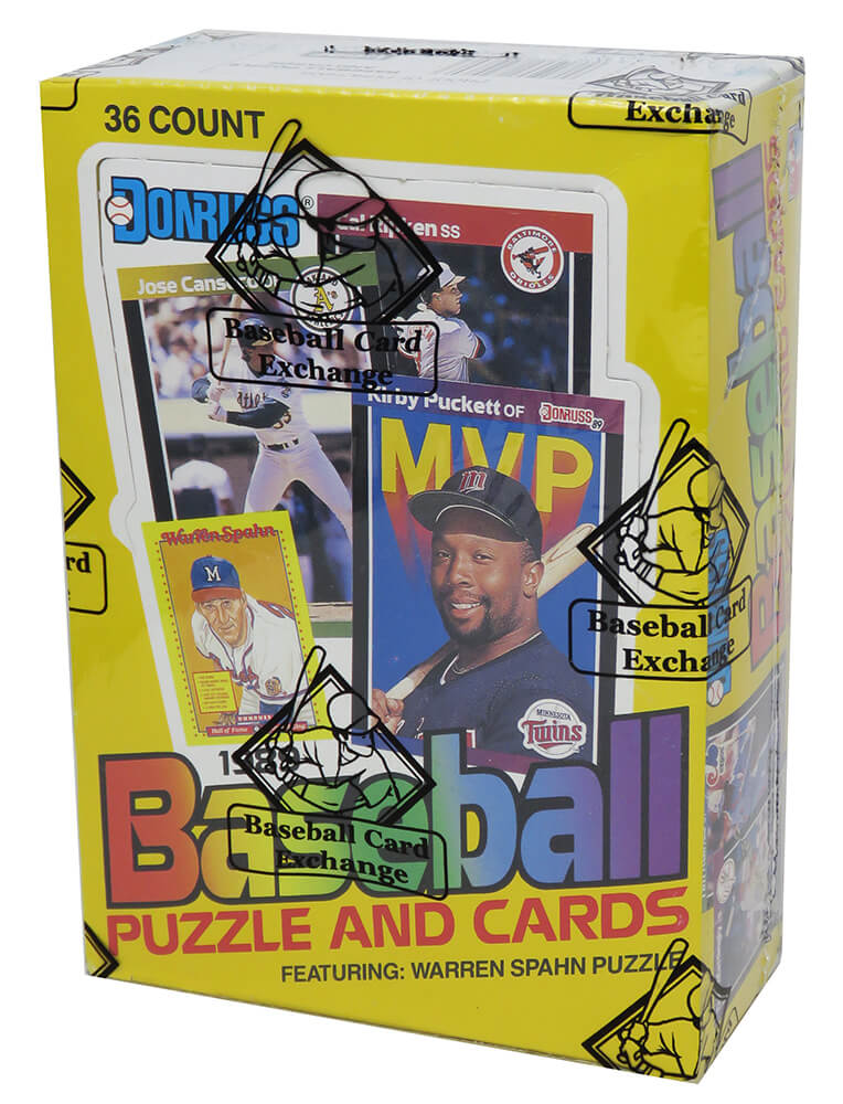 1989 Donruss Baseball Checklist, Set Info, Boxes, More