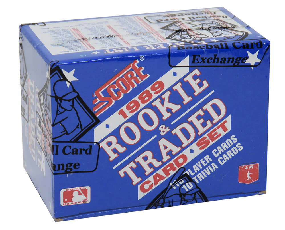 1989 Score Baseball Rookie & Traded Set Griffey Jr RC 