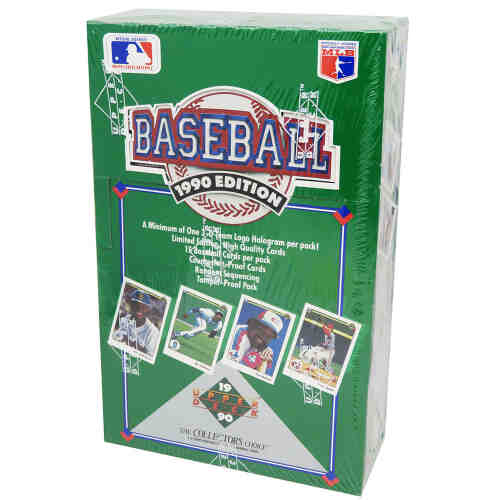 1990 Upper Deck Baseball Low # Series Factory Sealed Wax Box - 36 Packs