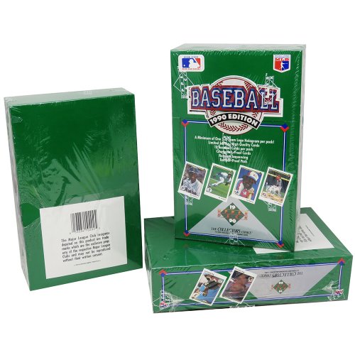 1990 Upper Deck Baseball Low # Series Factory Sealed Wax Box - 36 Packs - Image 2