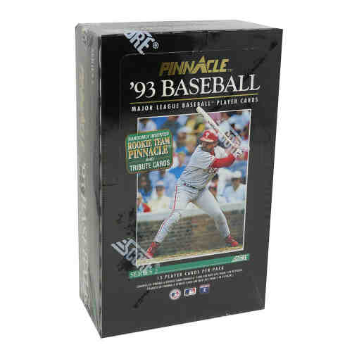 1993 Pinnacle Baseball Series 2 Unopened Factory Sealed Wax Box - 36 Packs (Derek Jeter RC??)