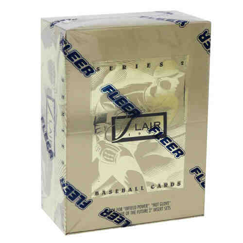 1994 Flair Baseball Series 2 Factory Sealed Foil Unopened Box - 24 Packs (A-Rod RC???)