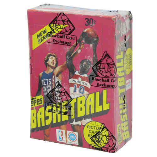 1981-82 Topps Basketball Unopened Wax Box BBCE Sealed Wrapped - 36 Packs (Bird / Magic 2nd Year)(A)