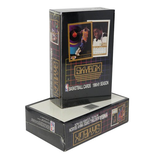 1990-91 Skybox Series 1 Basketball Factory Sealed Unopened Box - 36 Packs - Image 2