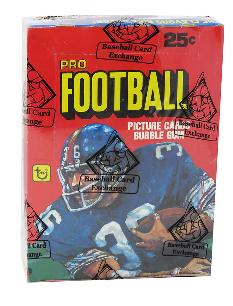 1980 Topps Football Unopened Wax Box BBCE Sealed Wrapped - 36 Packs
