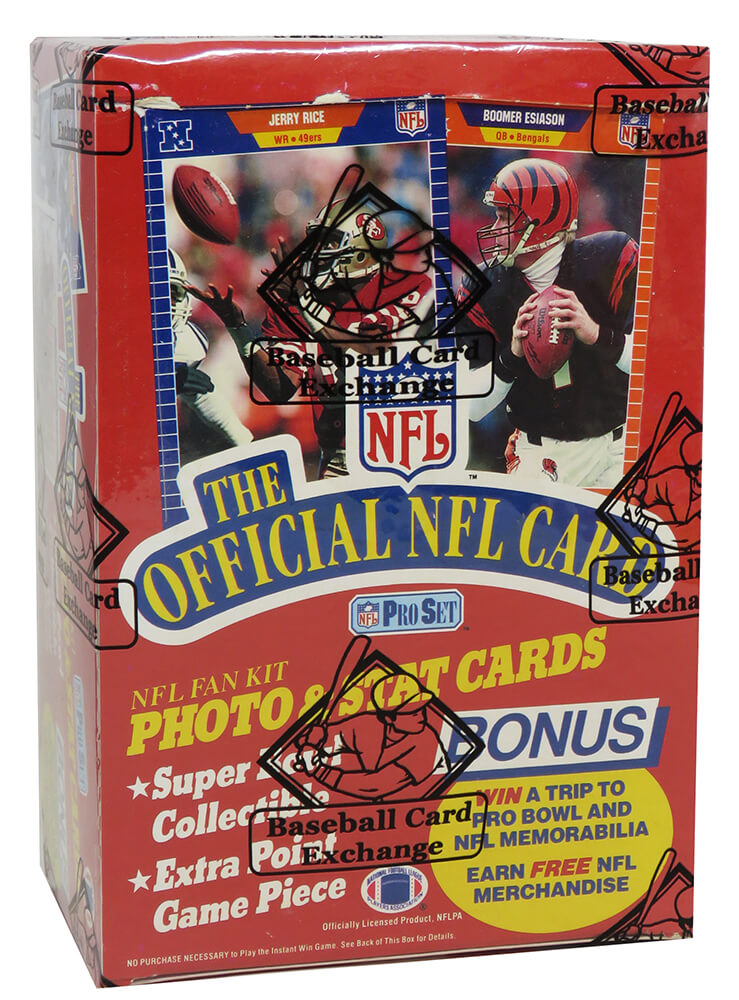 1989 Topps online Football 36 pack wax box