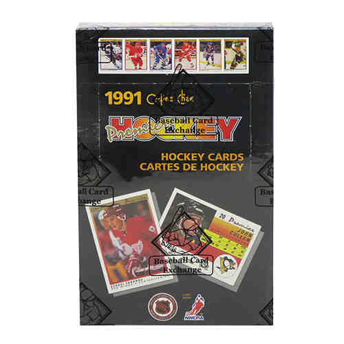 1990-91 O-Pee-Chee OPC Premier Hockey Unopened Wax Box BBCE Sealed Wrapped - 36 Packs