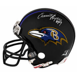 Earnest Byner Signed Baltimore Ravens Riddell (VSR4) Mini Helmet