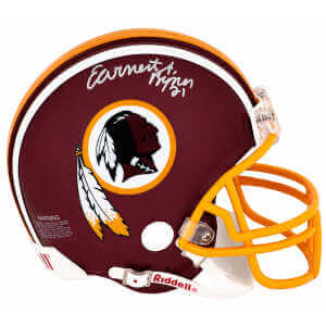 Earnest Byner Signed Washington Throwback Riddell (VSR4) Mini Helmet