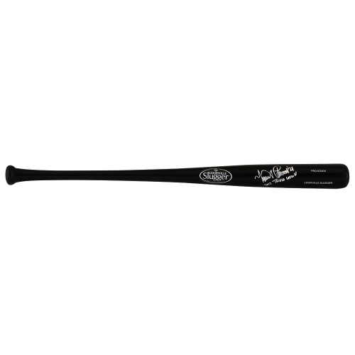 Miguel Cabrera Signed Louisville Slugger Pro Stock Black Baseball Bat w/2012 Triple Crown