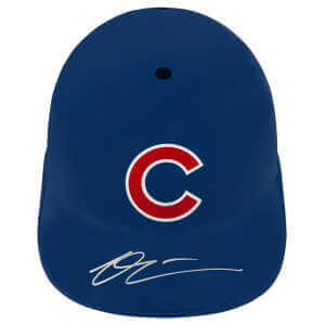 Owen Caissie Signed Chicago Cubs Souvenir Replica Batting Helmet