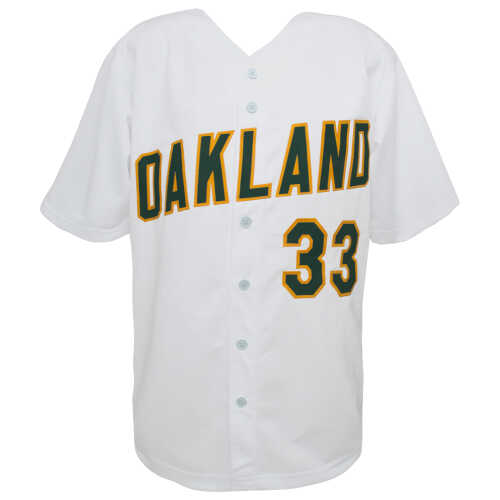 Jose Canseco Signed White Custom Baseball Jersey - Image 3