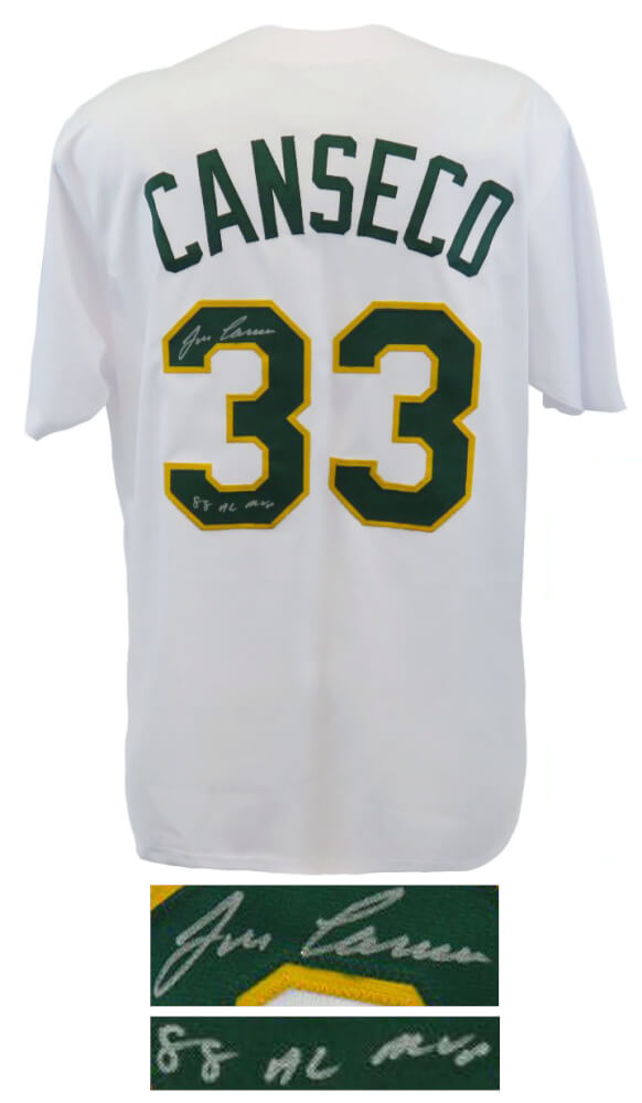 jose canseco signed jersey