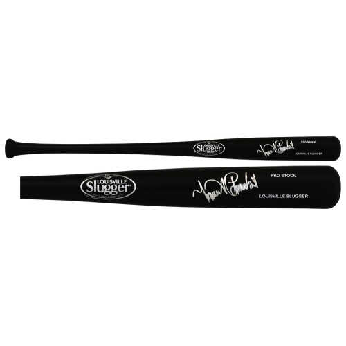 Miguel Cabrera Signed Louisville Slugger Pro Stock Black Baseball Bat - Image 2