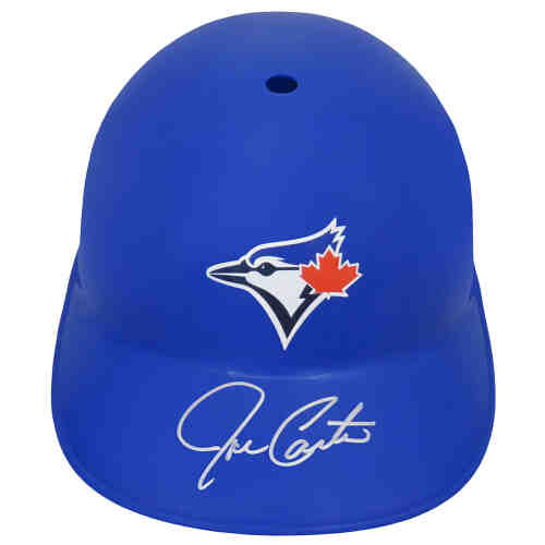 Joe Carter Signed Toronto Blue Jays Full Size Replica Souvenir Batting Helmet