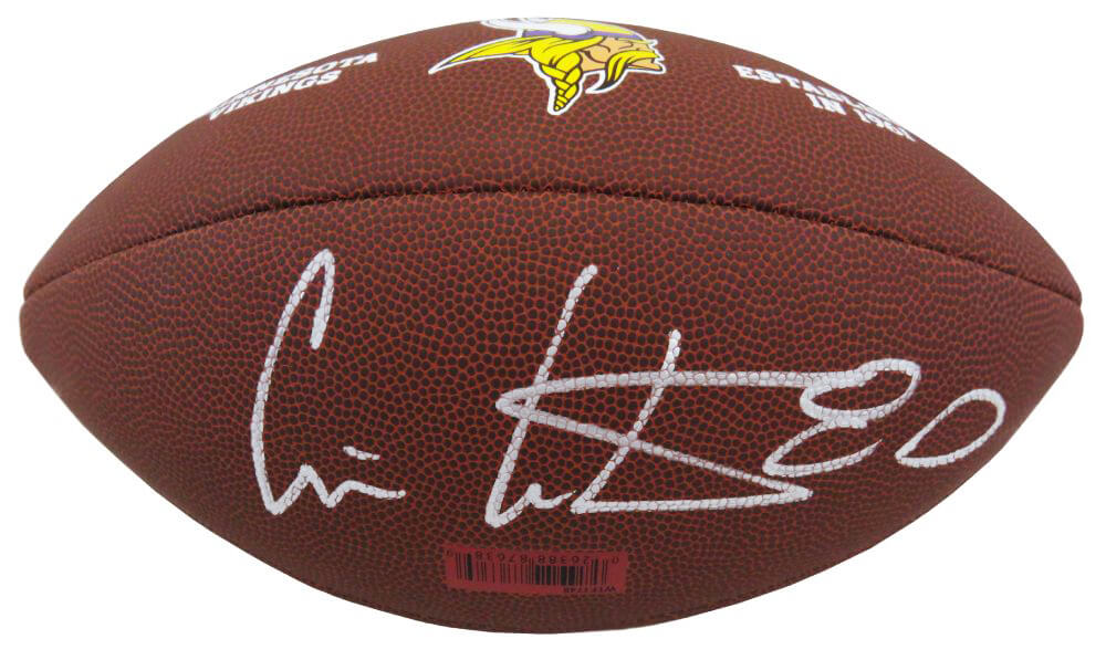 Wilson Minnesota Vikings Football Full Size Autographable