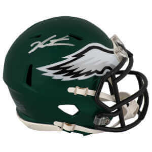 Jalen Carter Signed Philadelphia Eagles Riddell Speed Mini Helmet